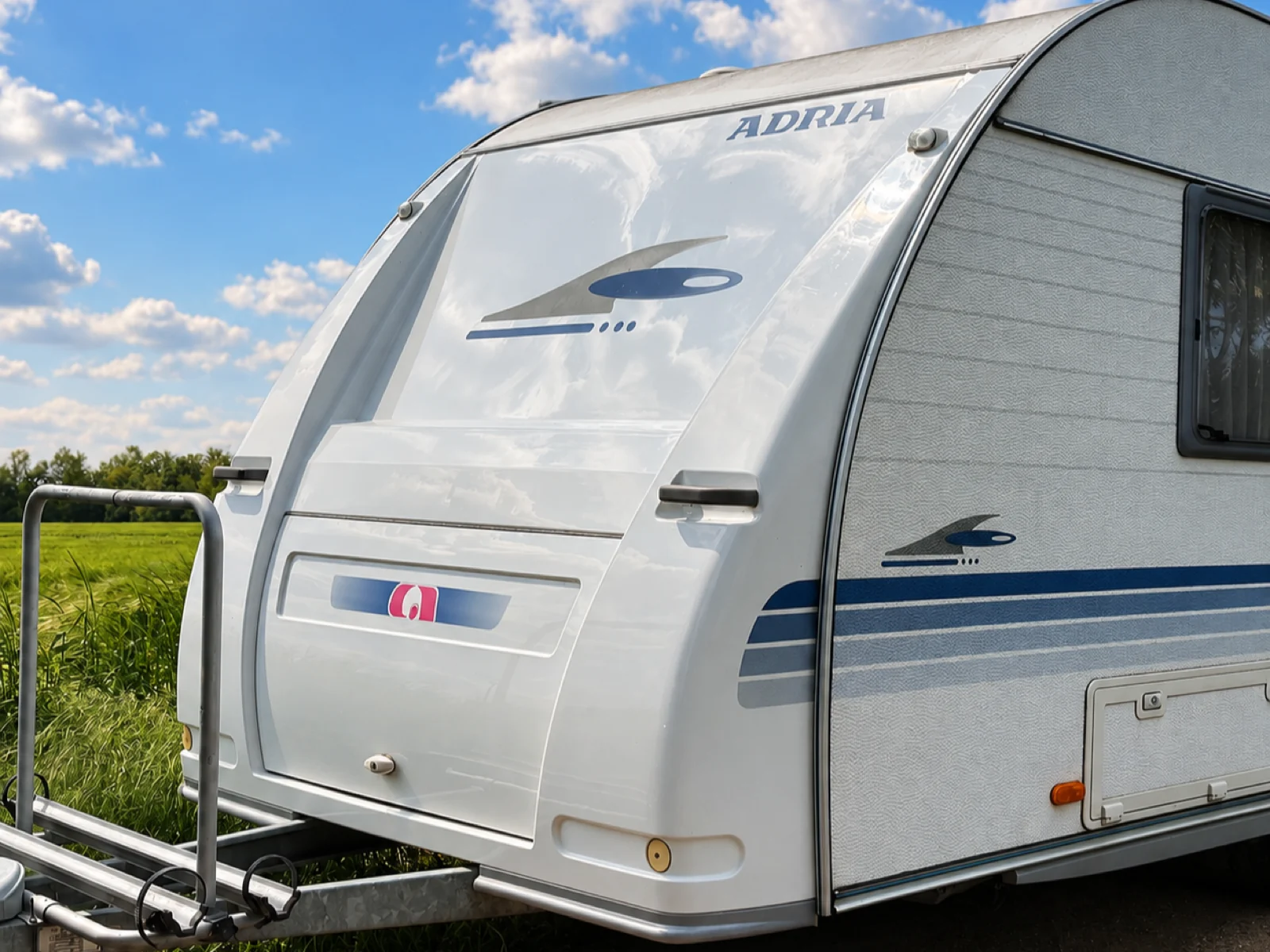 Karavan Adria 450 v prírode